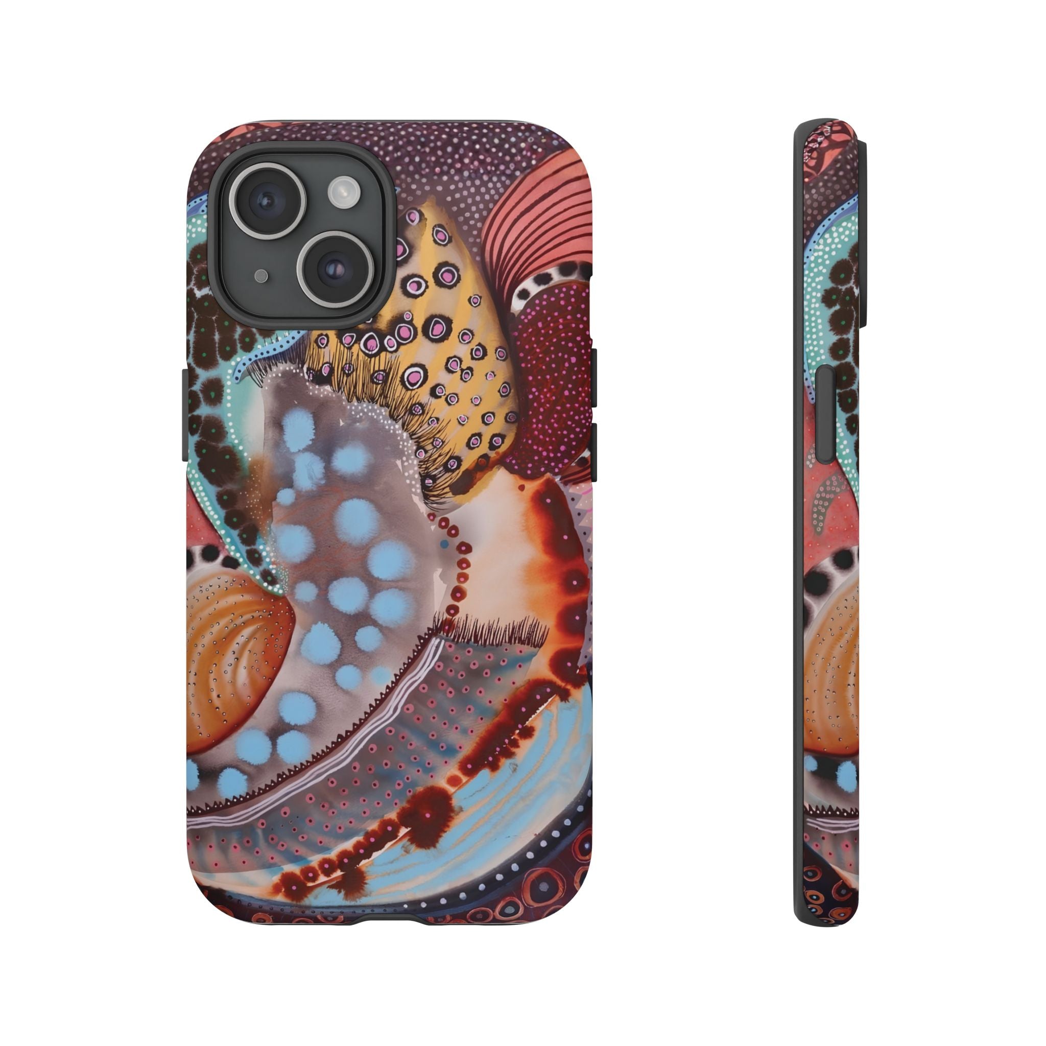Ocean Echo | Abstract Sea Life iPhone Case