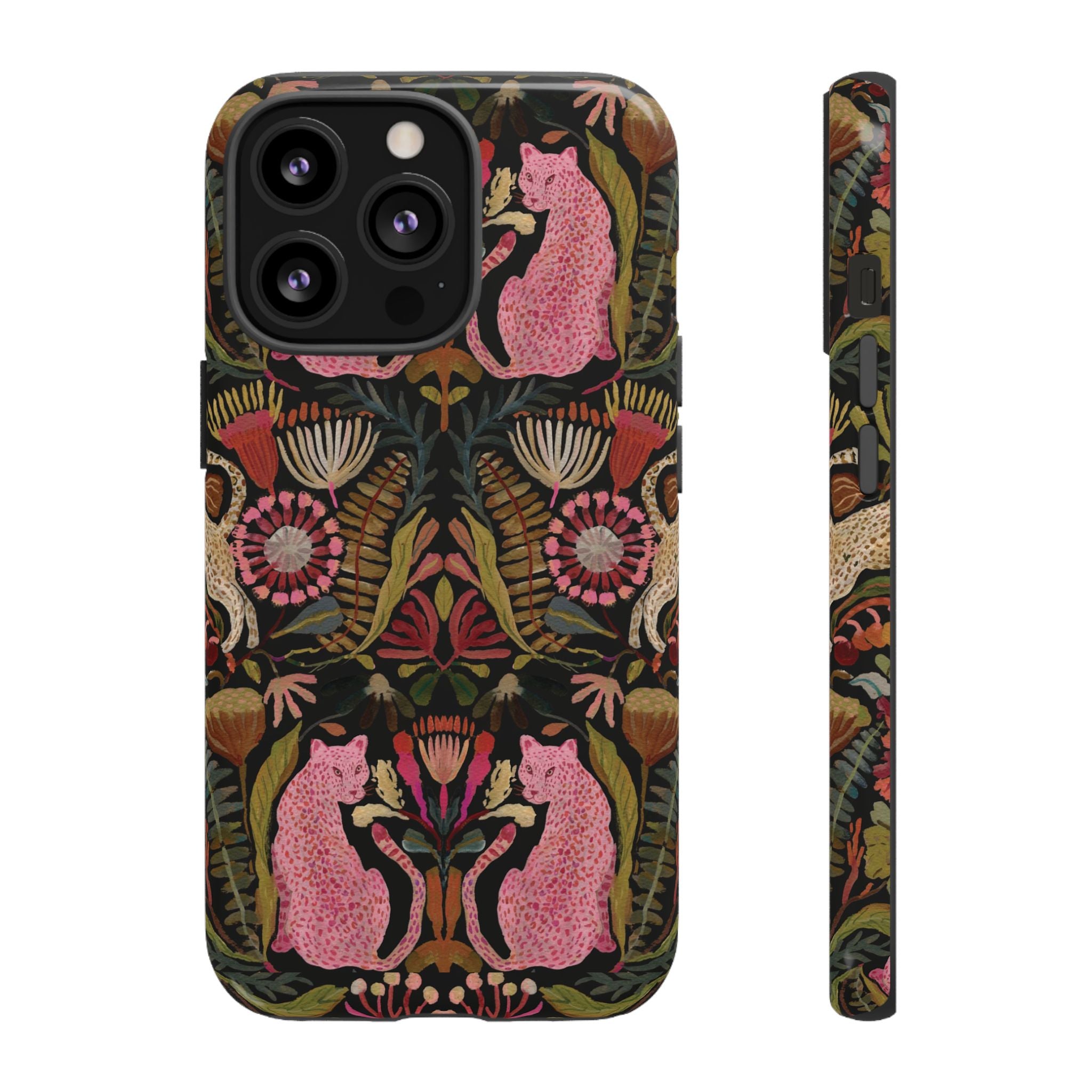 Leopard Garden iPhone Case