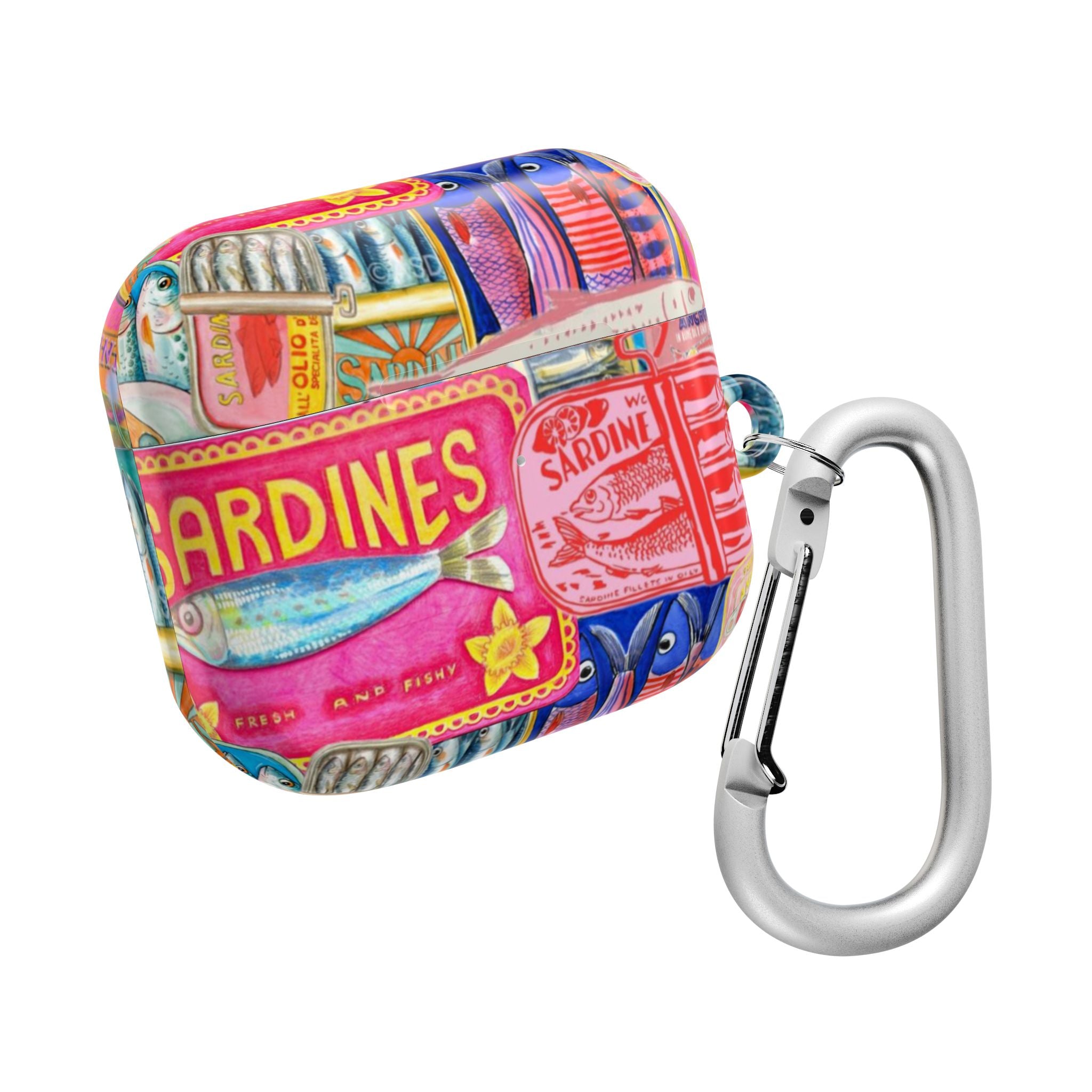 Sardines Collage AirPods Case