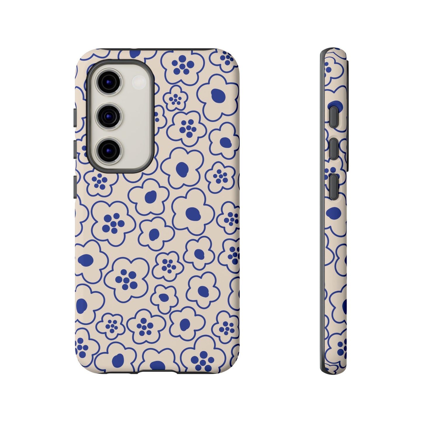 Blossom | Blue Retro Flower Case