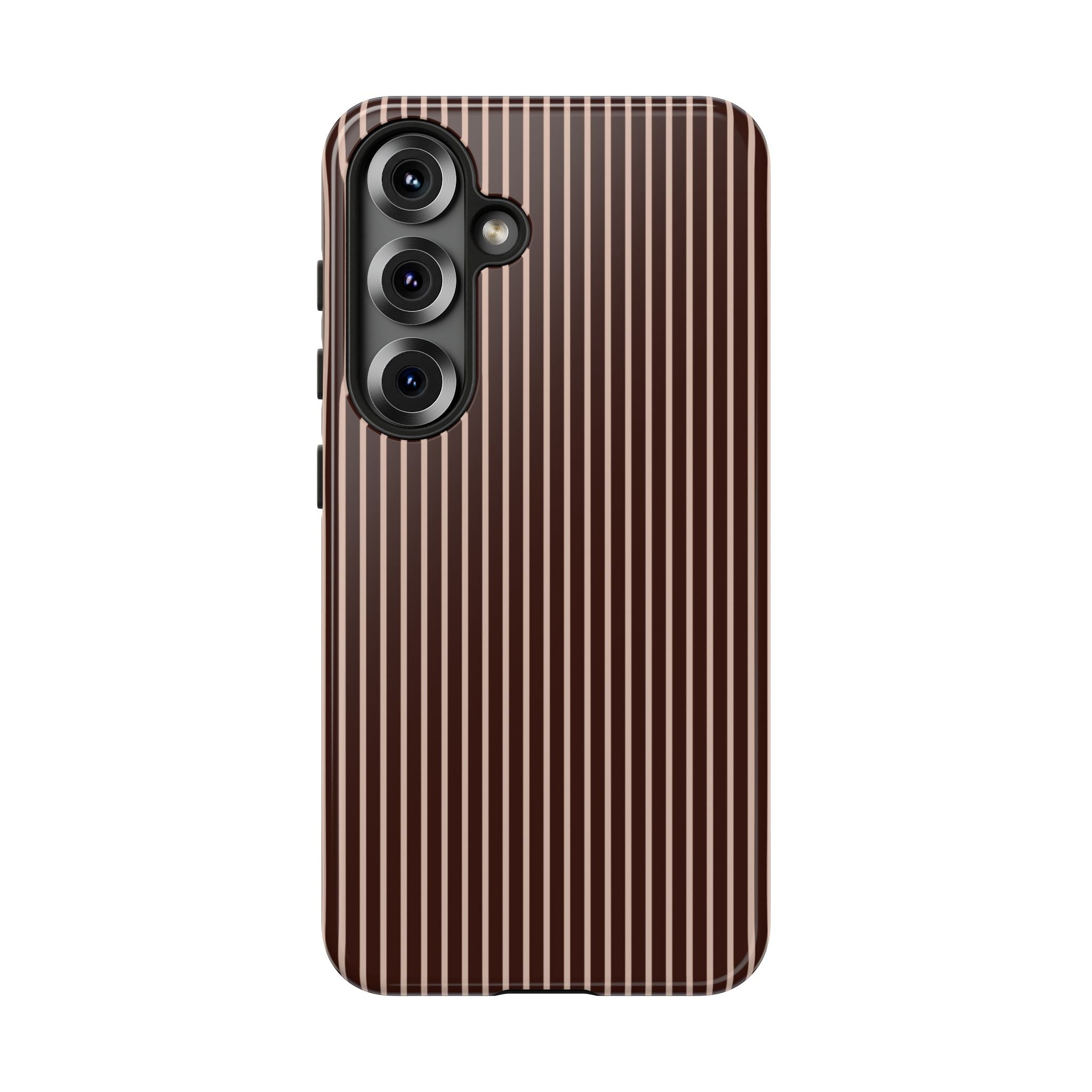 Cocoa Stripe Phone Case