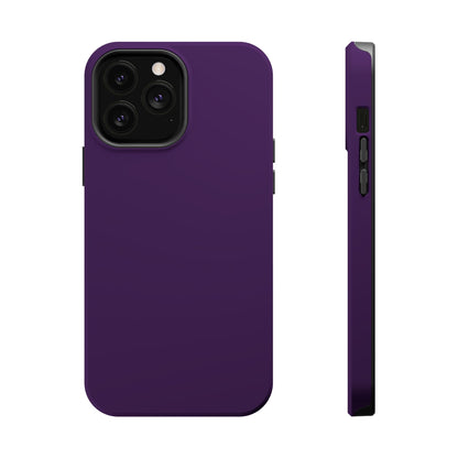 Midnight Plum | Satin Finish iPhone Case