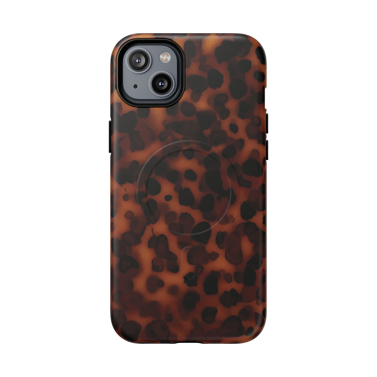 Shell Game | Dark Tortoiseshell Print MagSafe Case