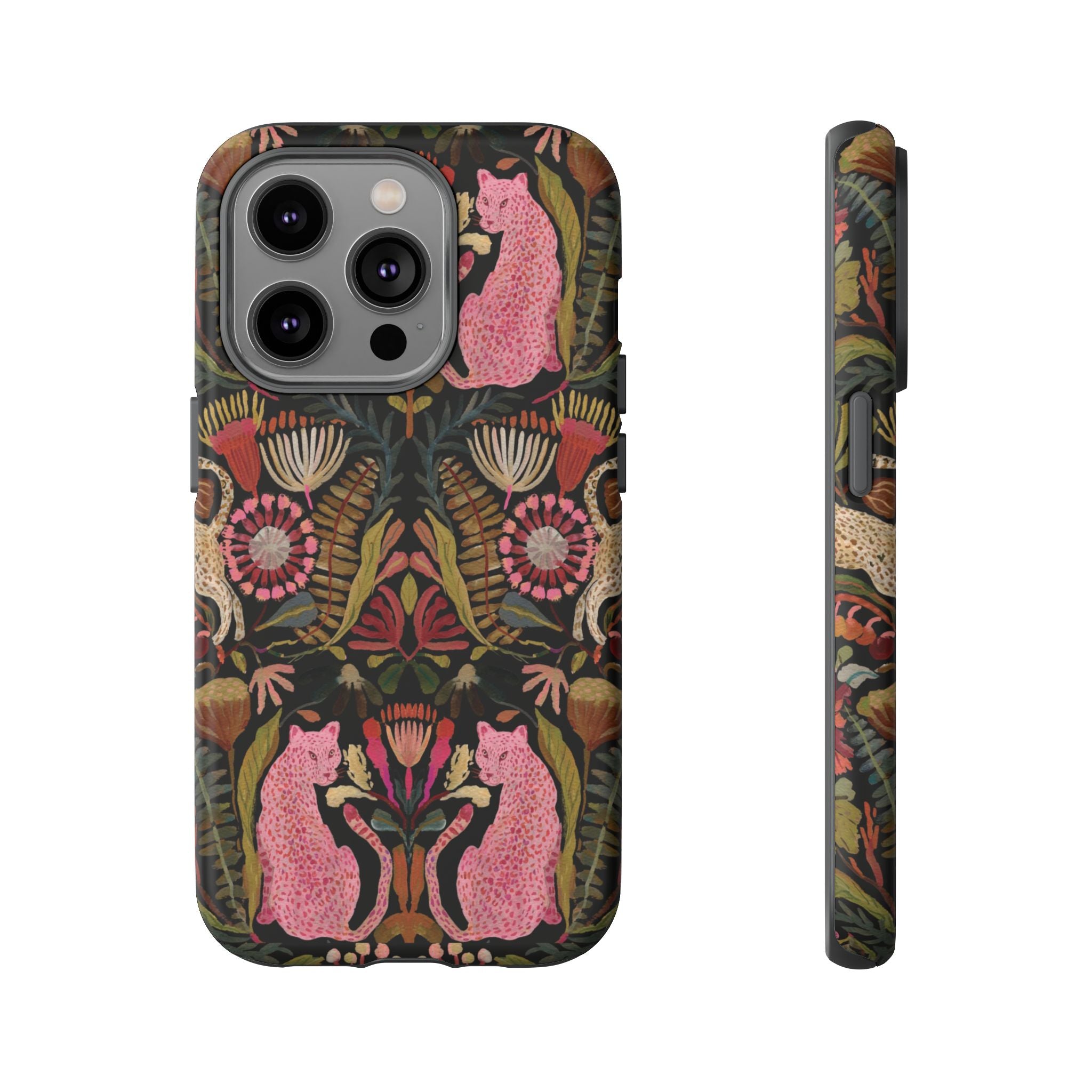 Leopard Garden iPhone Case