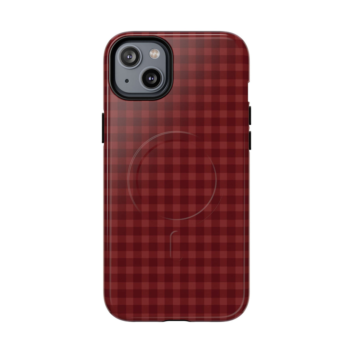Bad Romance | Red Gingham MagSafe Case