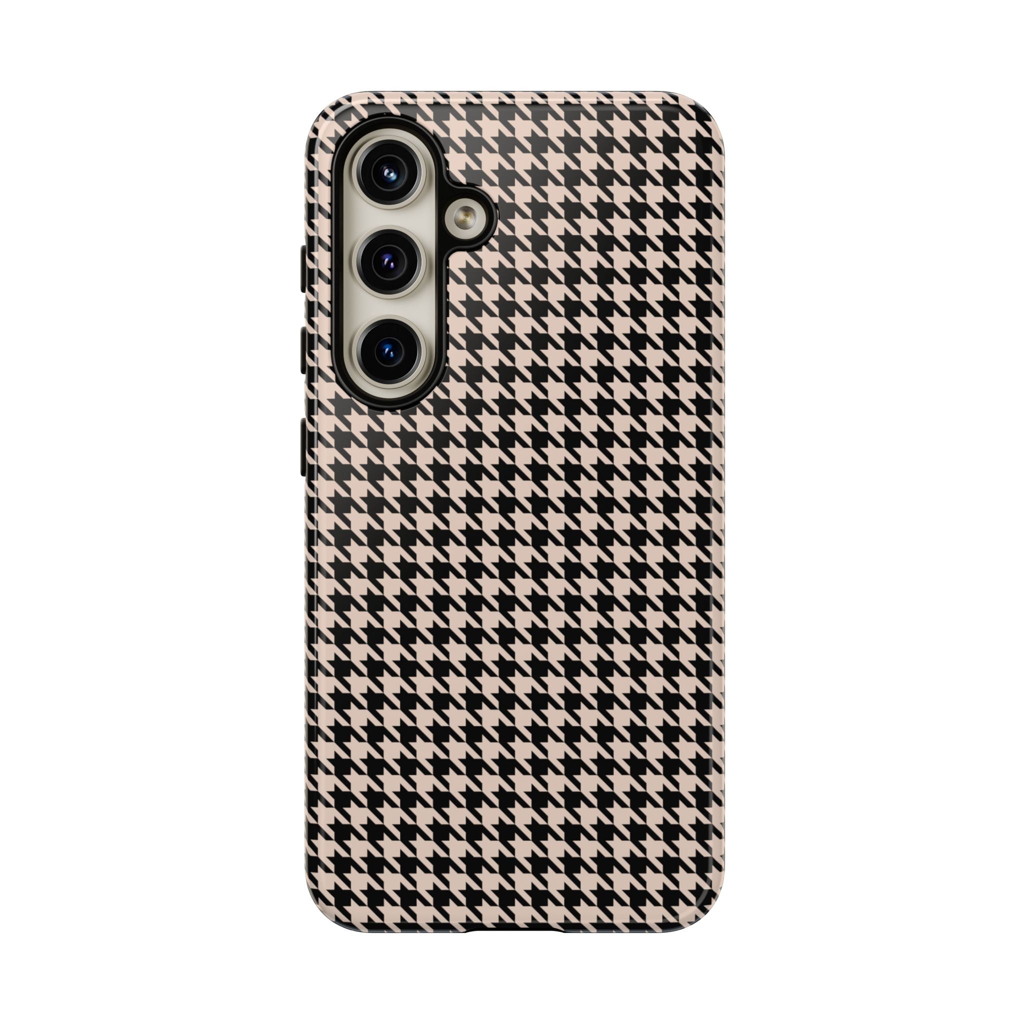 Sorority Girl Houndstooth Galaxy Case