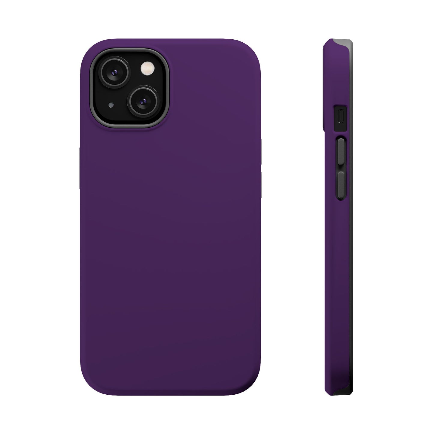 Midnight Plum | Satin Finish iPhone Case