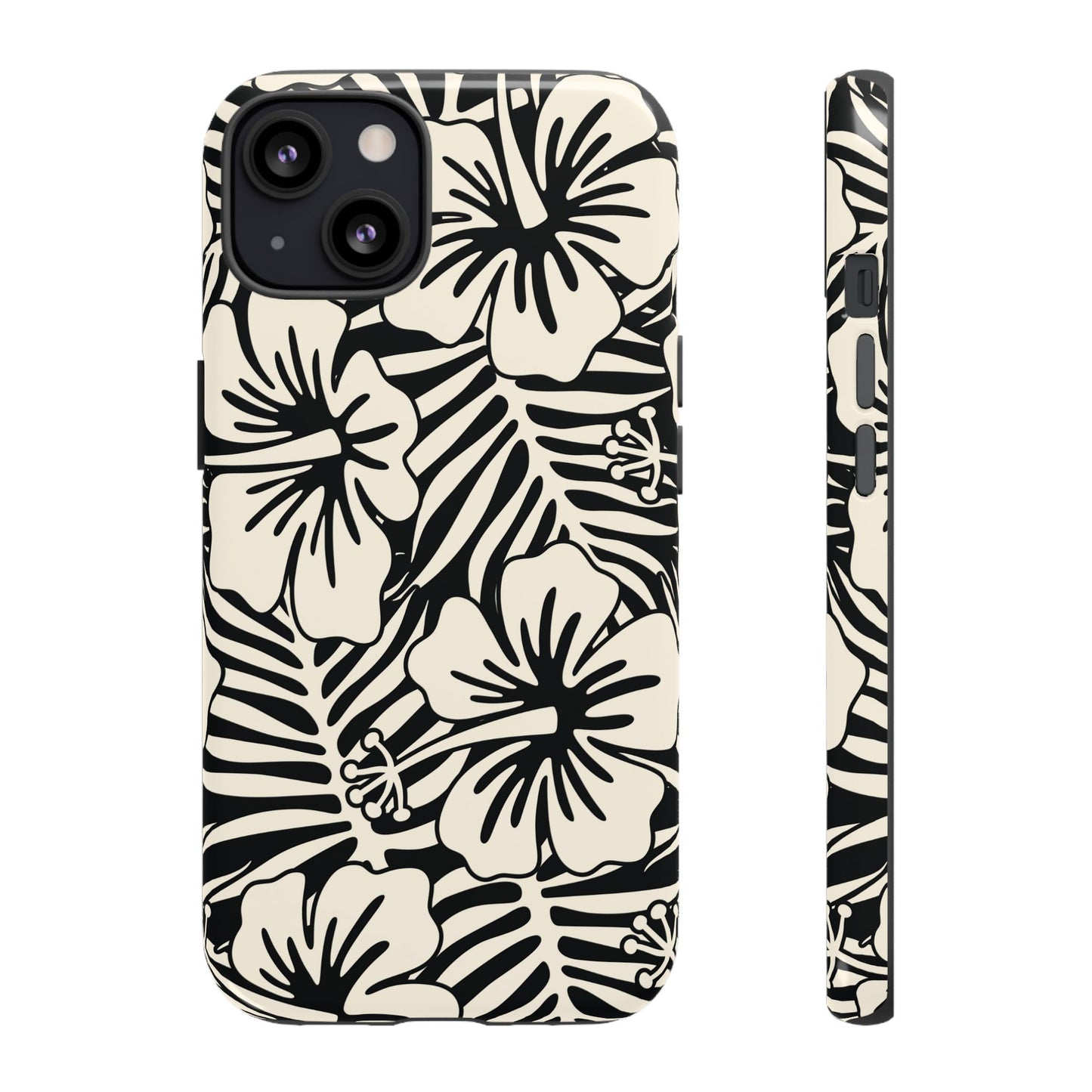 Funda para iPhone con estampado de flores tropicales de Island Girl