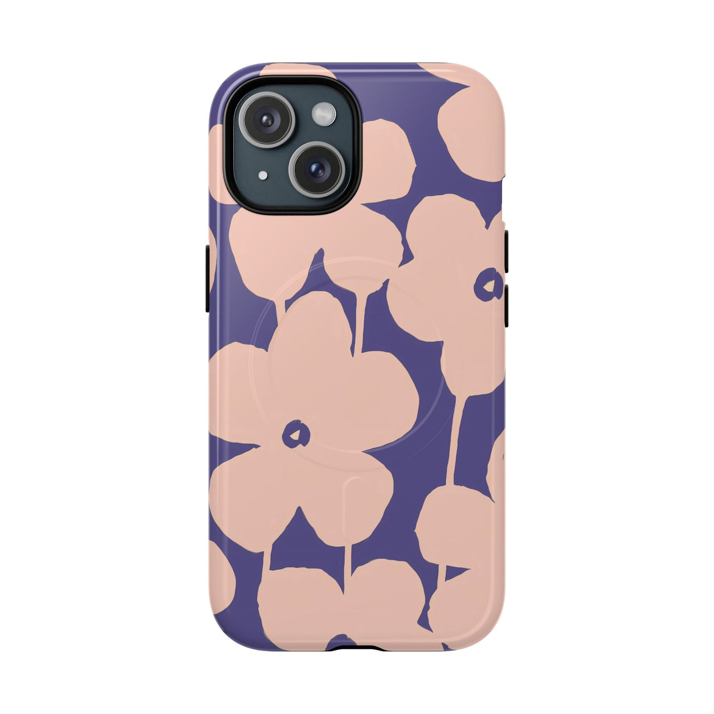 Blooms | Purple Floral MagSafe Case