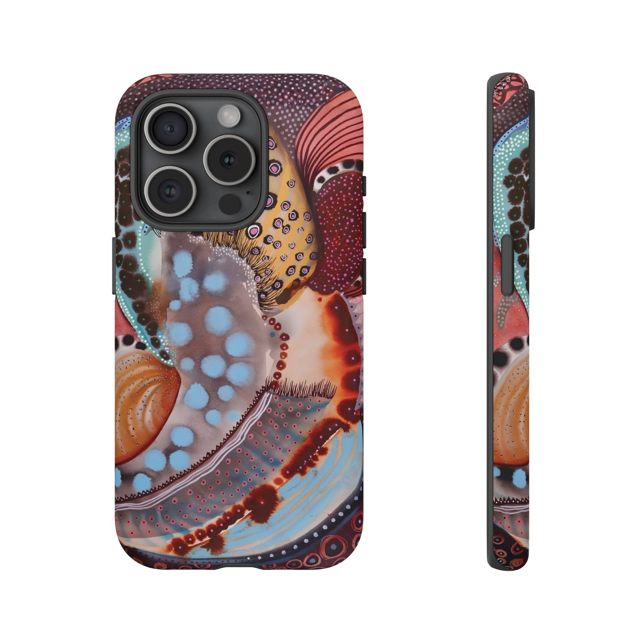 Ocean Echo | Abstract Sea Life iPhone Case