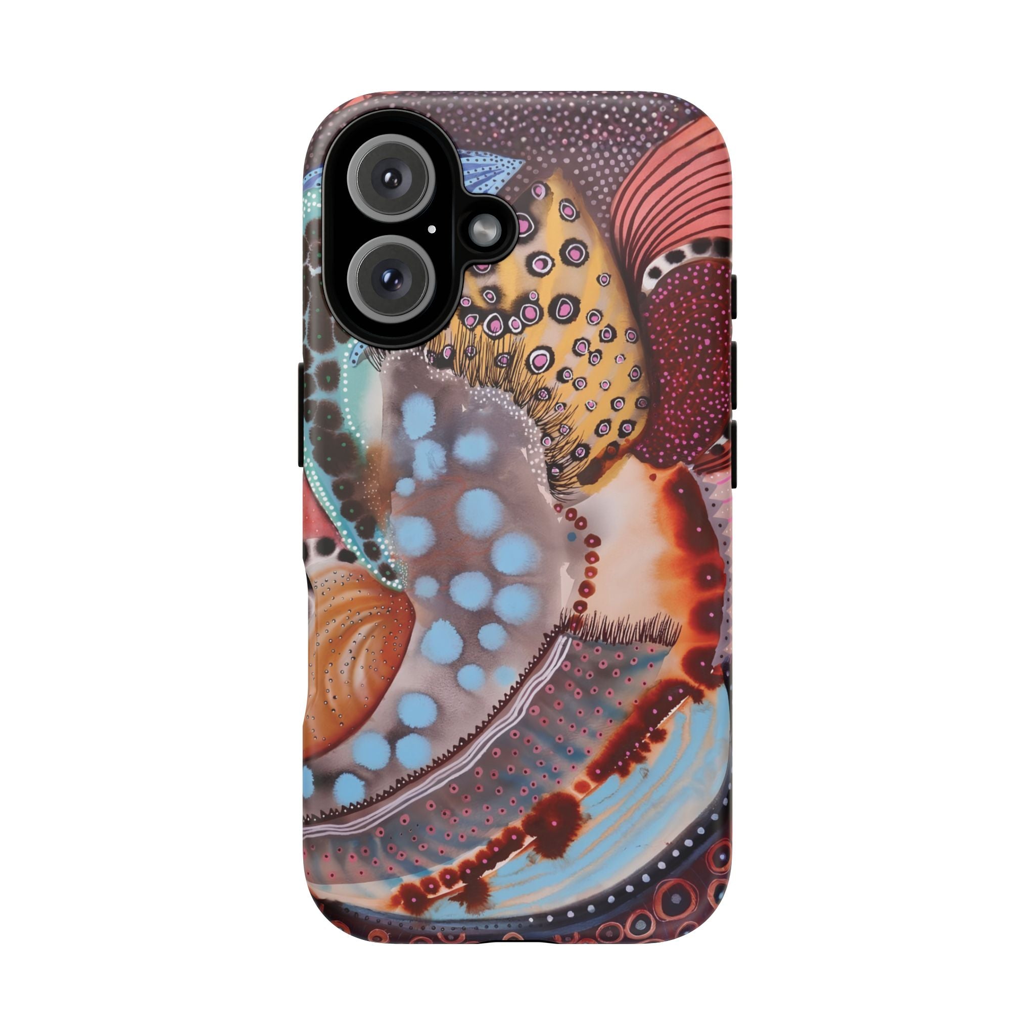 Ocean Echo | Abstract Sea Life iPhone Case