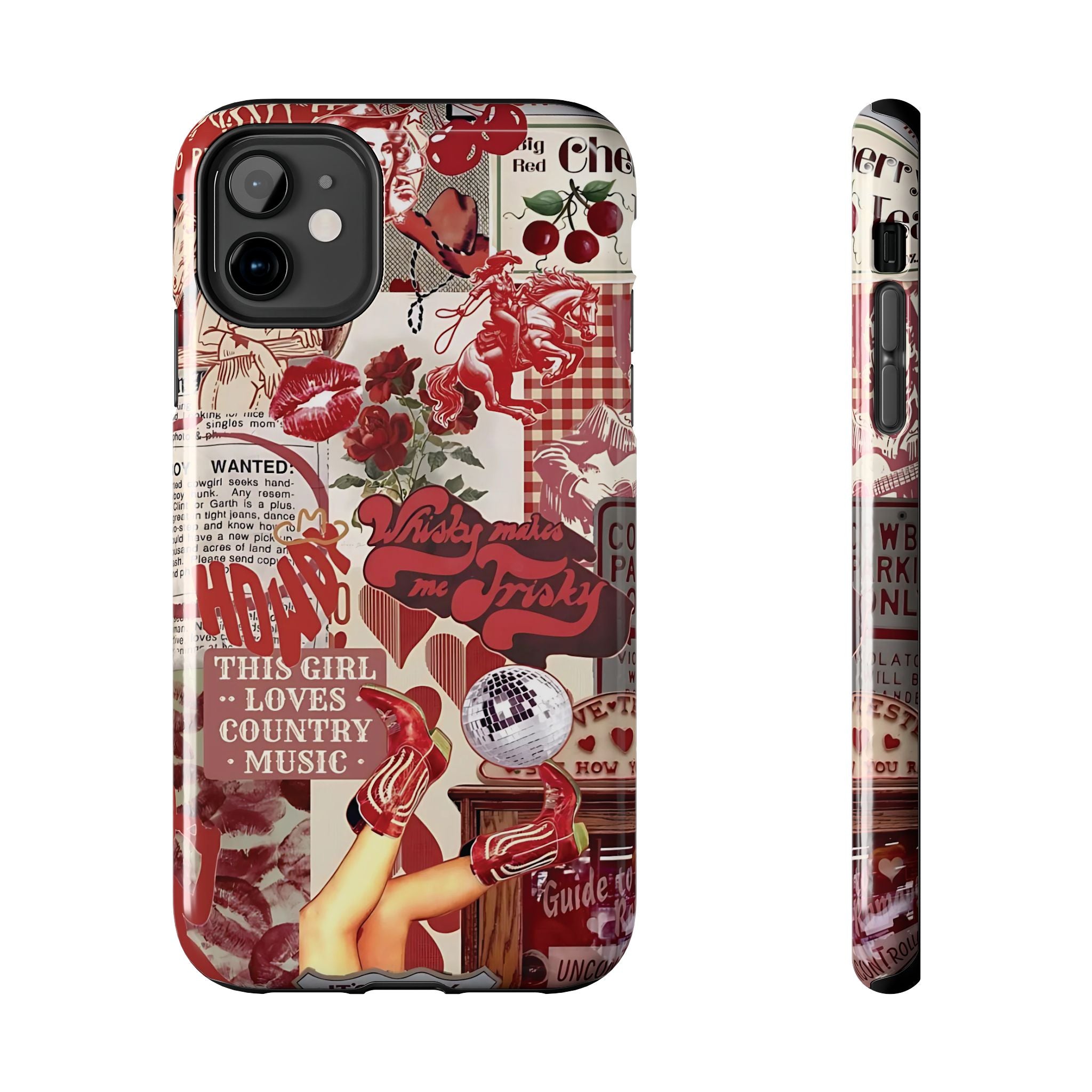 Cowgirl Glam Western iPhone Case