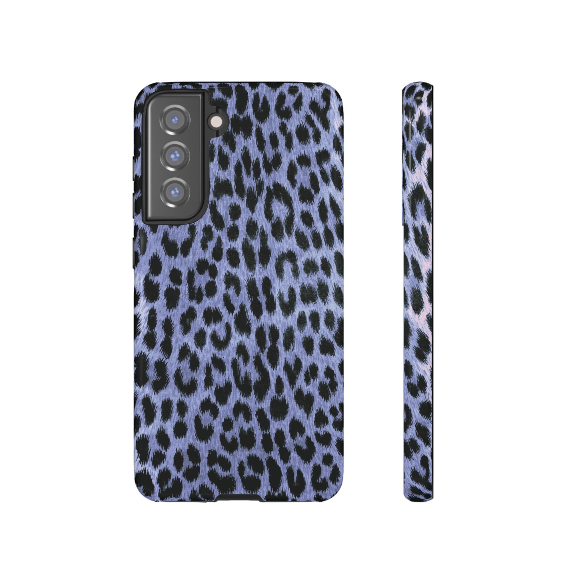 Untamed | Blue Leopard Galaxy Case