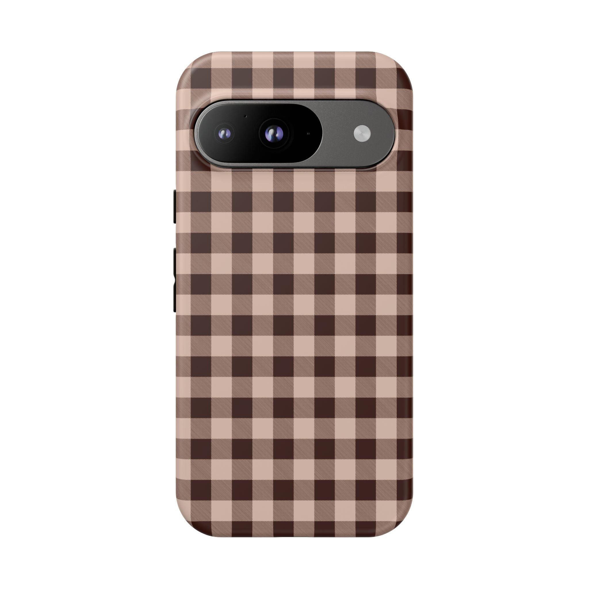 Latte Check Phone Case