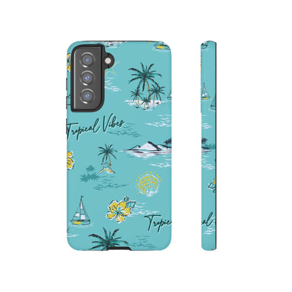 Tropical Vibes | Blue Island Vacation Case