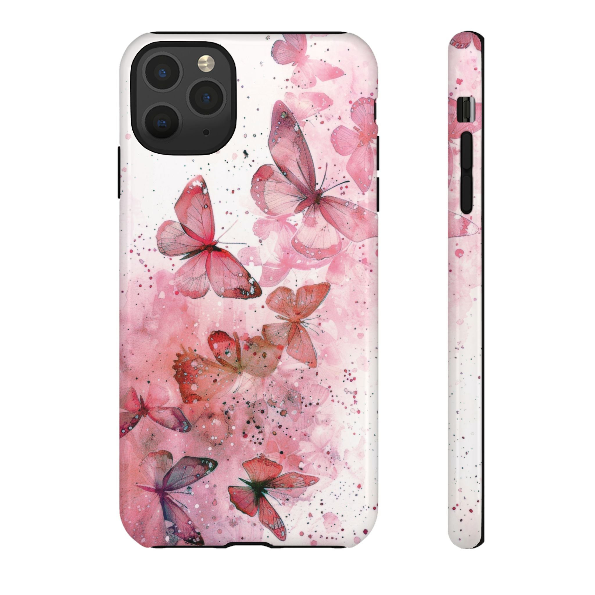 Coque iPhone Free Spirit | Papillon aquarelle