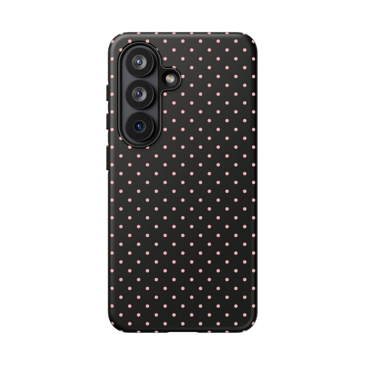 Polka Flirt | Pink & Black Polka Dot Galaxy Case