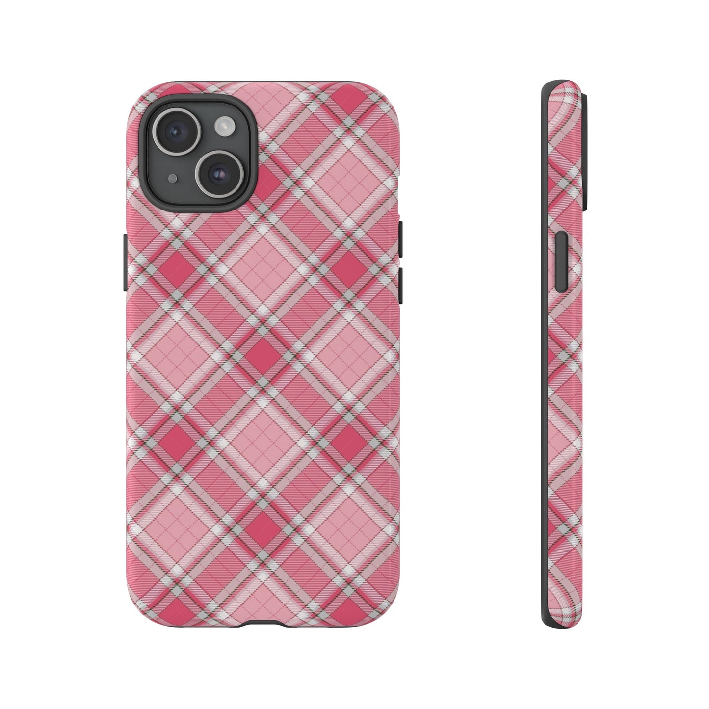 Clueless | Pink Y2K Plaid Case