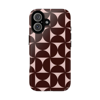 Mod Mood | Geometric Pattern iPhone Case