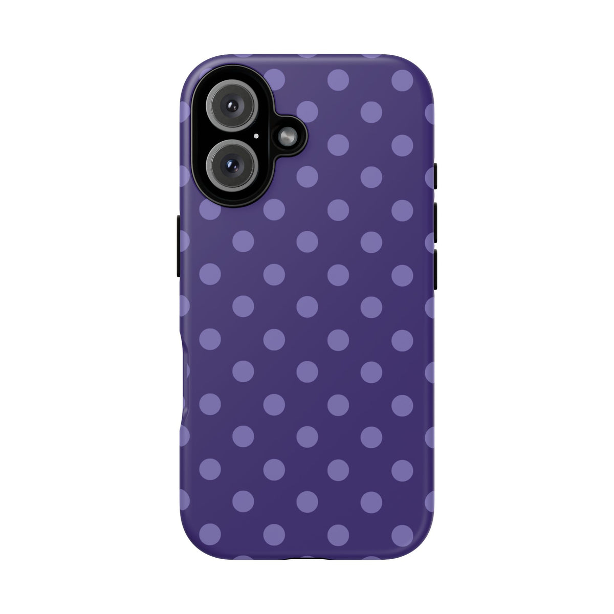 Plum Pop | Polka Dot iPhone Case