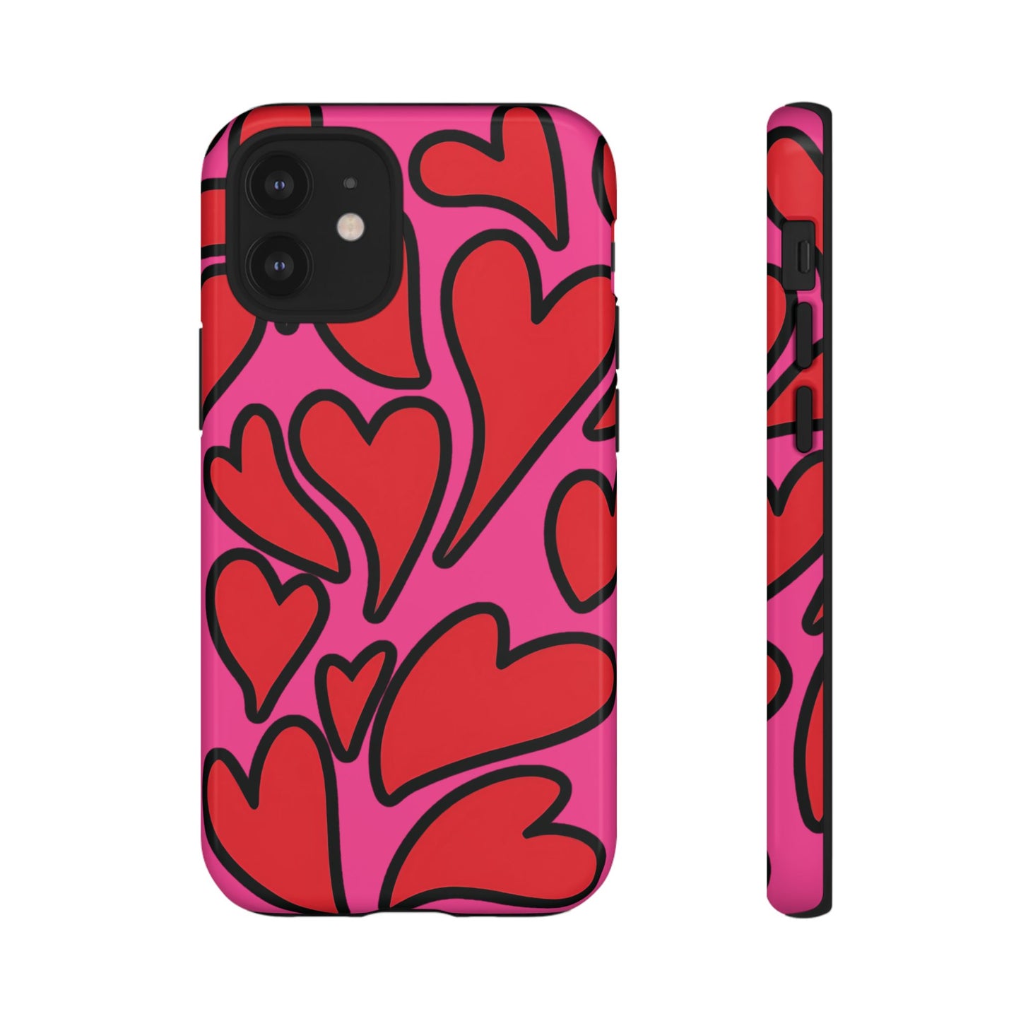 Summer Love | Retro Hearts iPhone Case