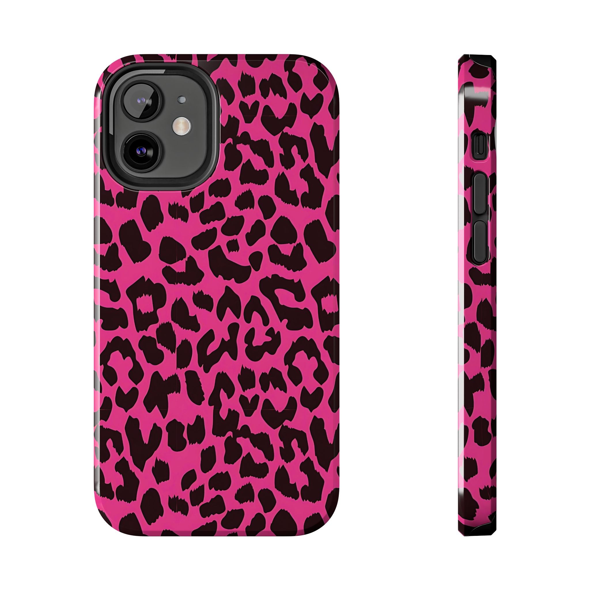 Funda para iPhone con estampado de leopardo rosa | Pasarela