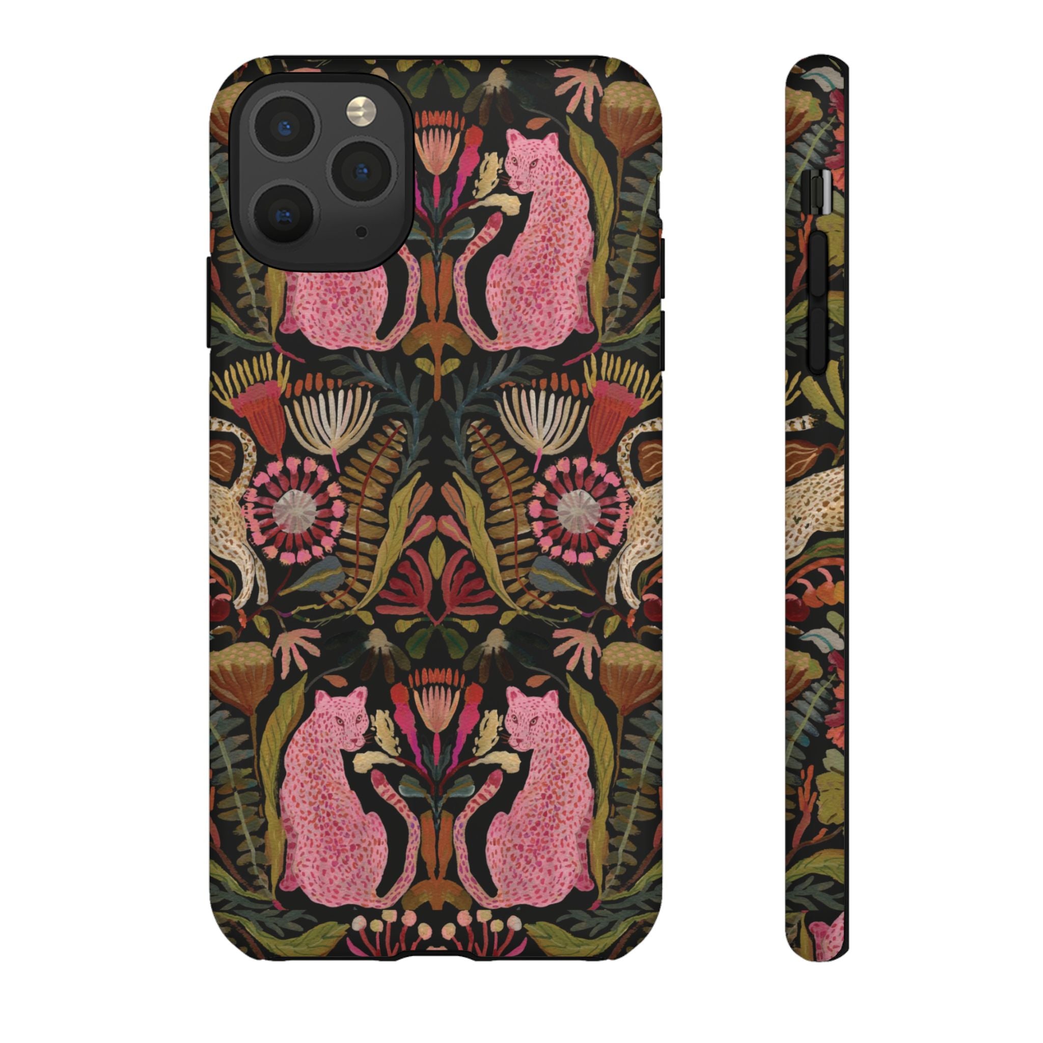 Leopard Garden iPhone Case