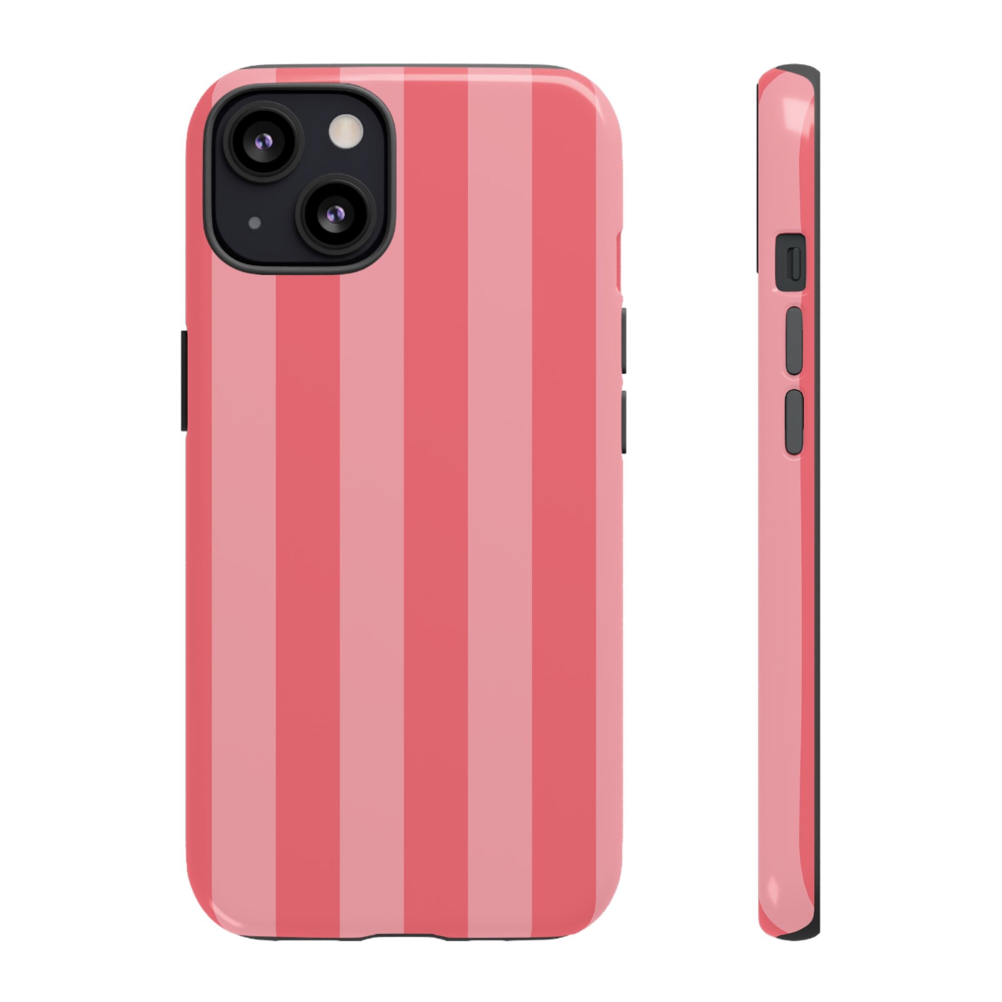 Summer in the Hamptons Pink Striped iPhone Case