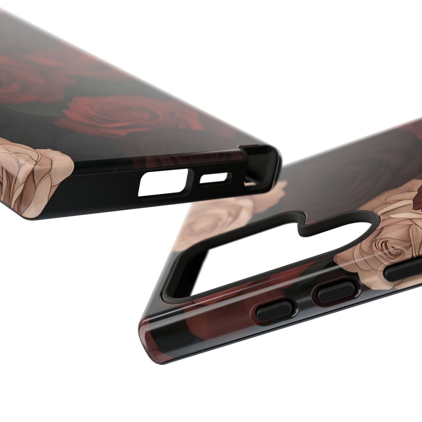 Roses | Brown Floral Galaxy Case