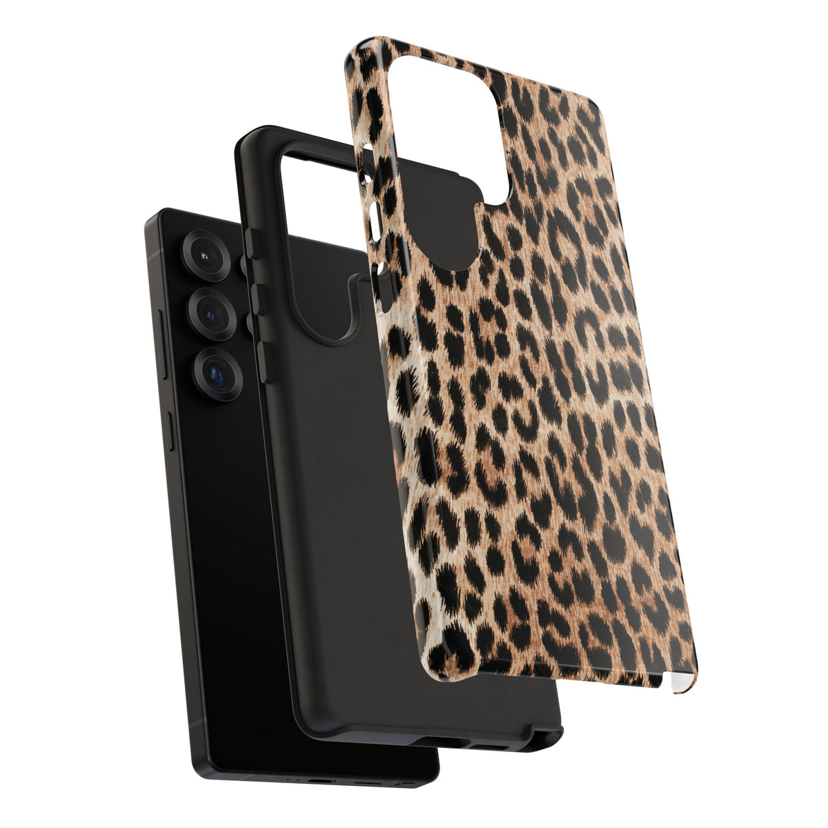 Untamed | Brown Leopard Print Galaxy Case
