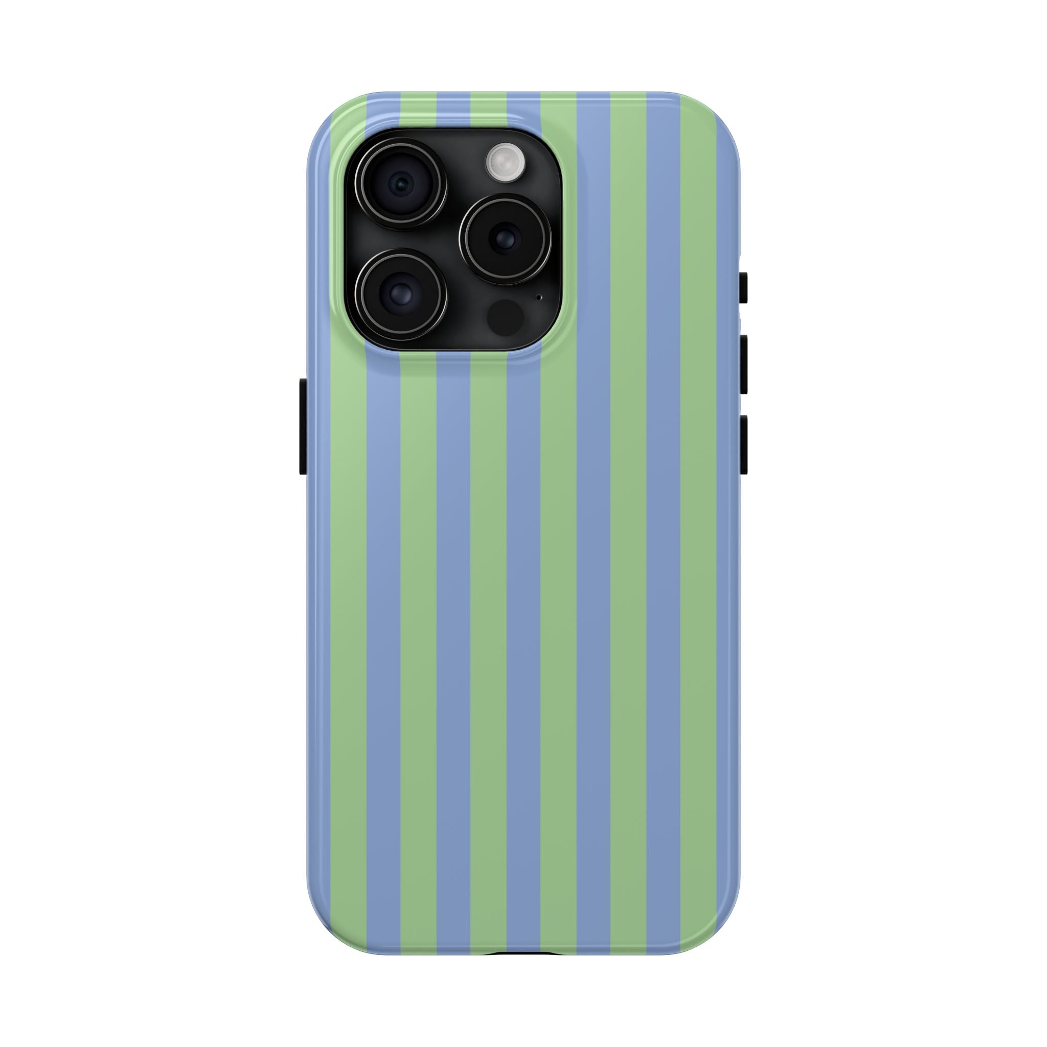 Mint Julep Pastel Striped iPhone Case