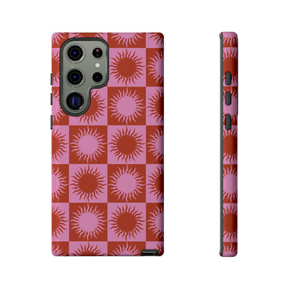 Soleil | Pink & Orange Sun Case