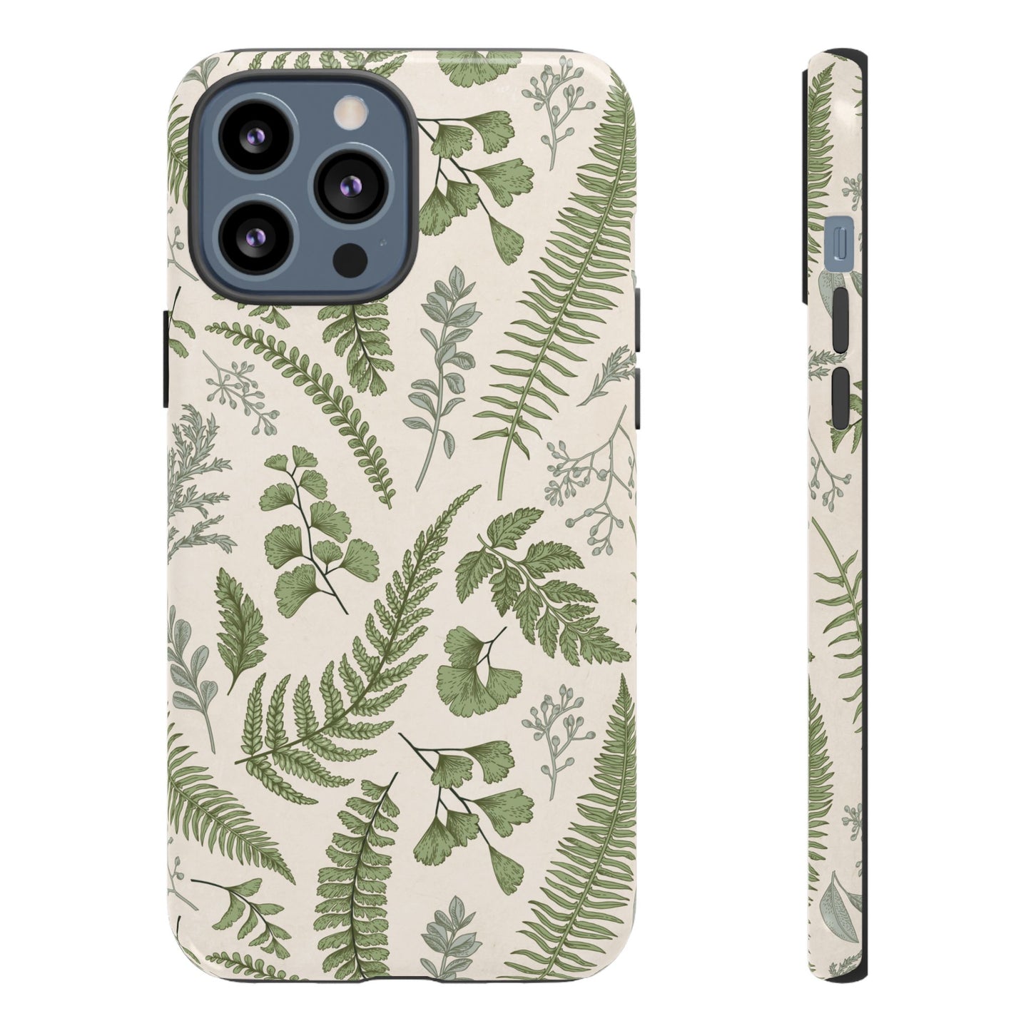 Vintage Botanical | Green Botanical Illustration Case