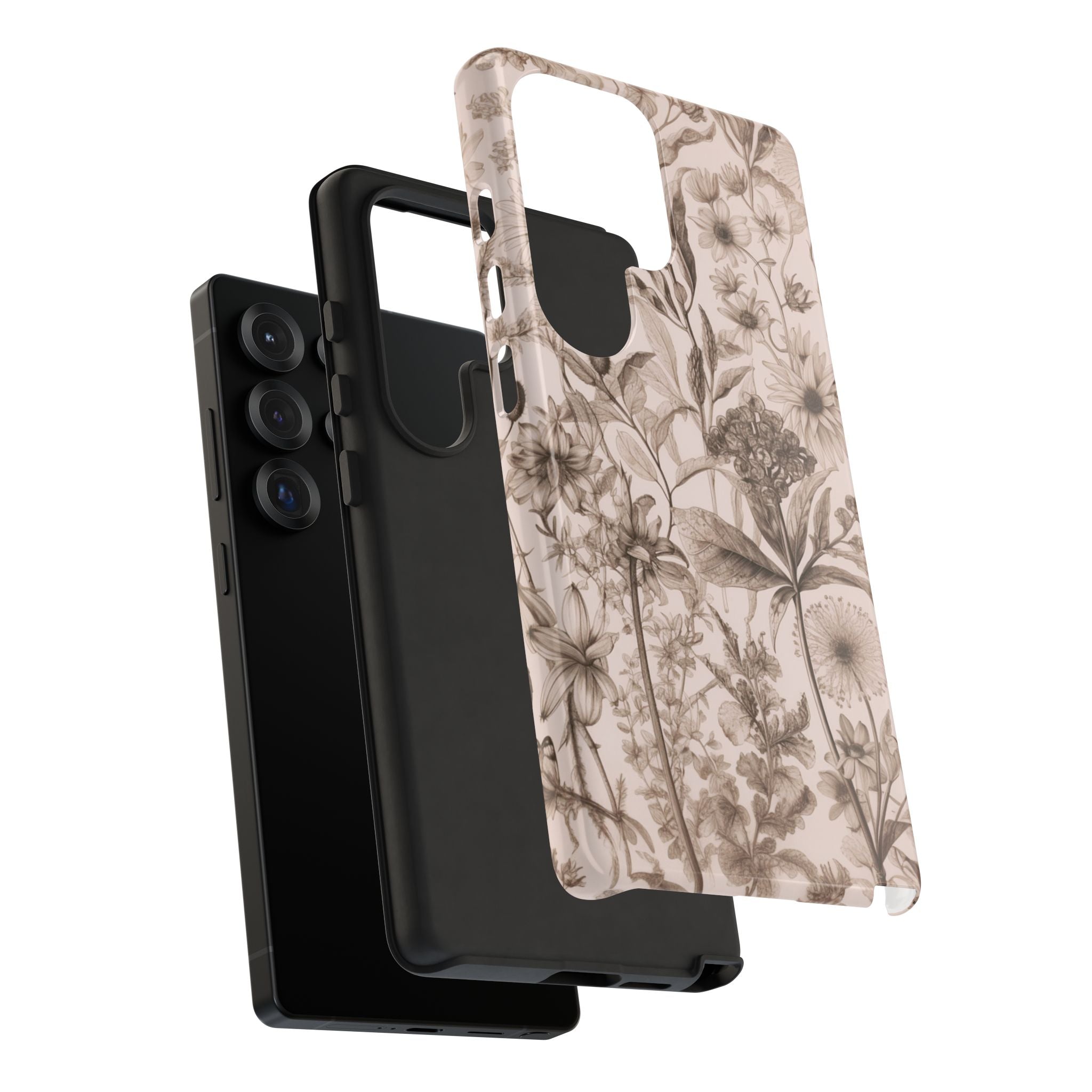 Wildflowers Floral Galaxy Case