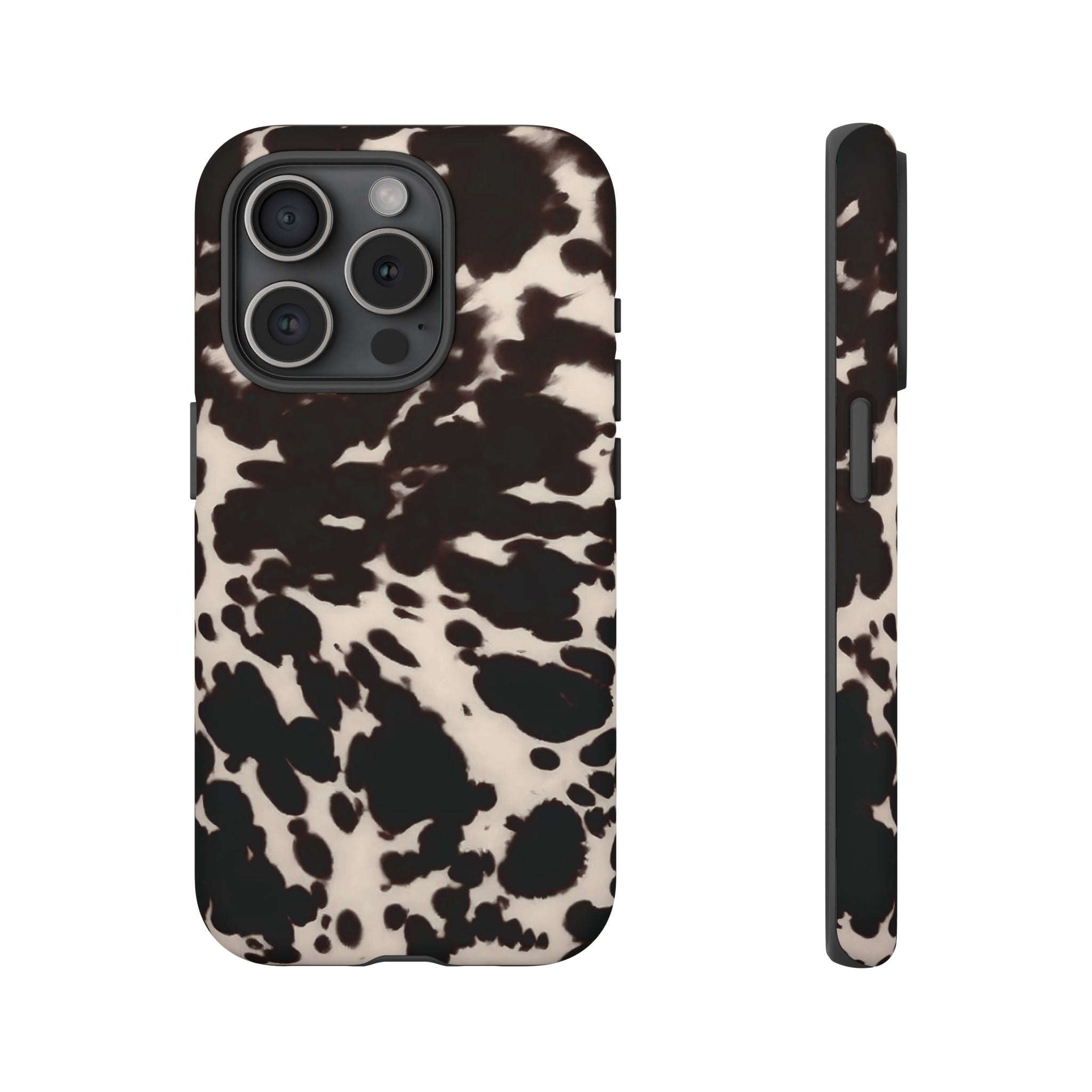 Spotted Cutie | Cow Print iPhone Case