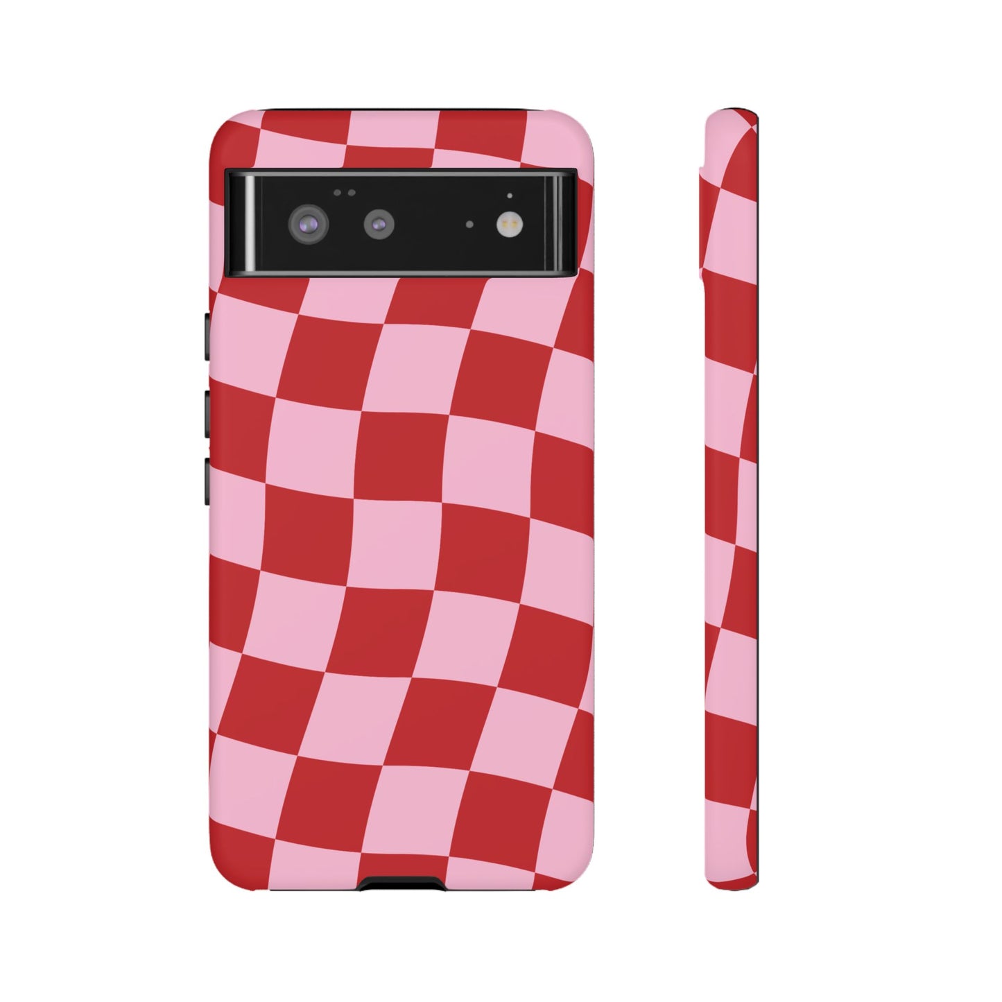 In Check | Wavy Checkerboard Case