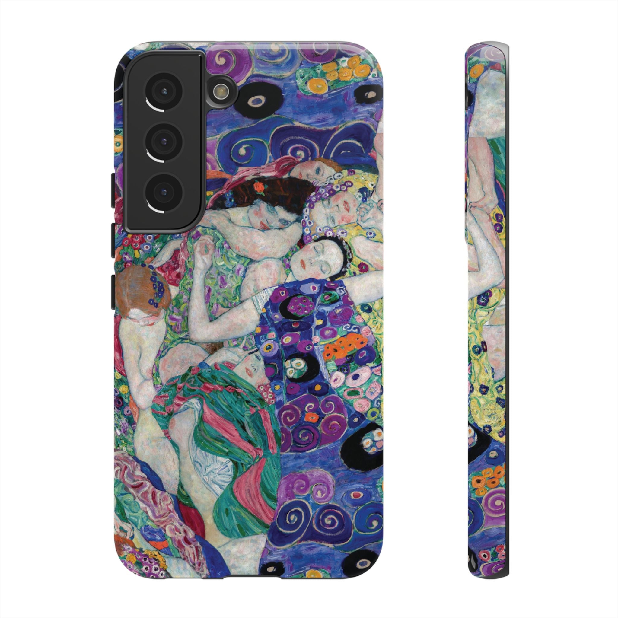 The Maiden Klimt Collage Galaxy Case