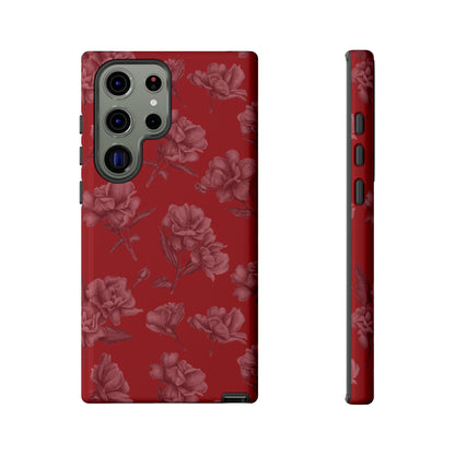 Roses Are Red | Red Floral Case