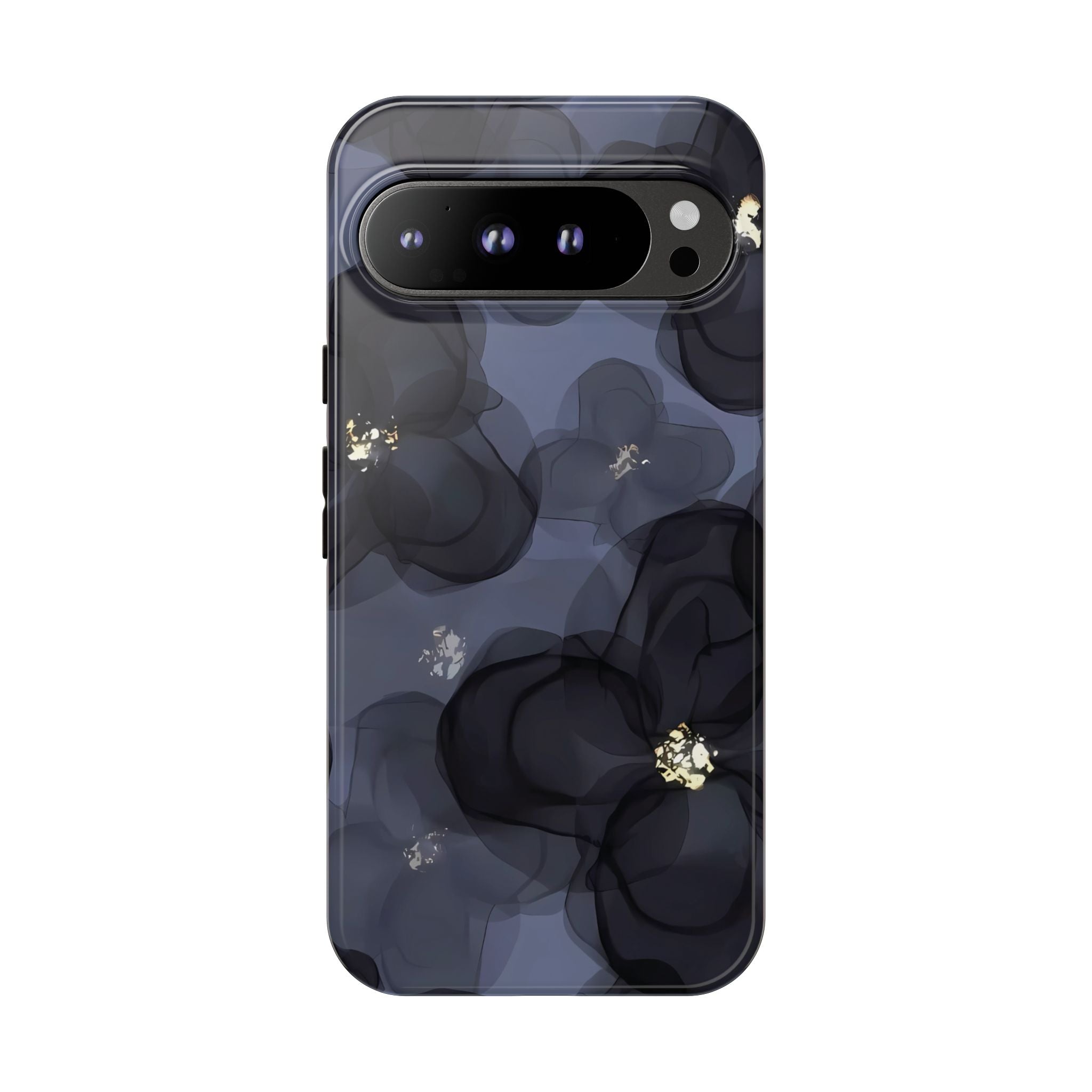 Doble exposición | Estuche con diseño floral llamativo