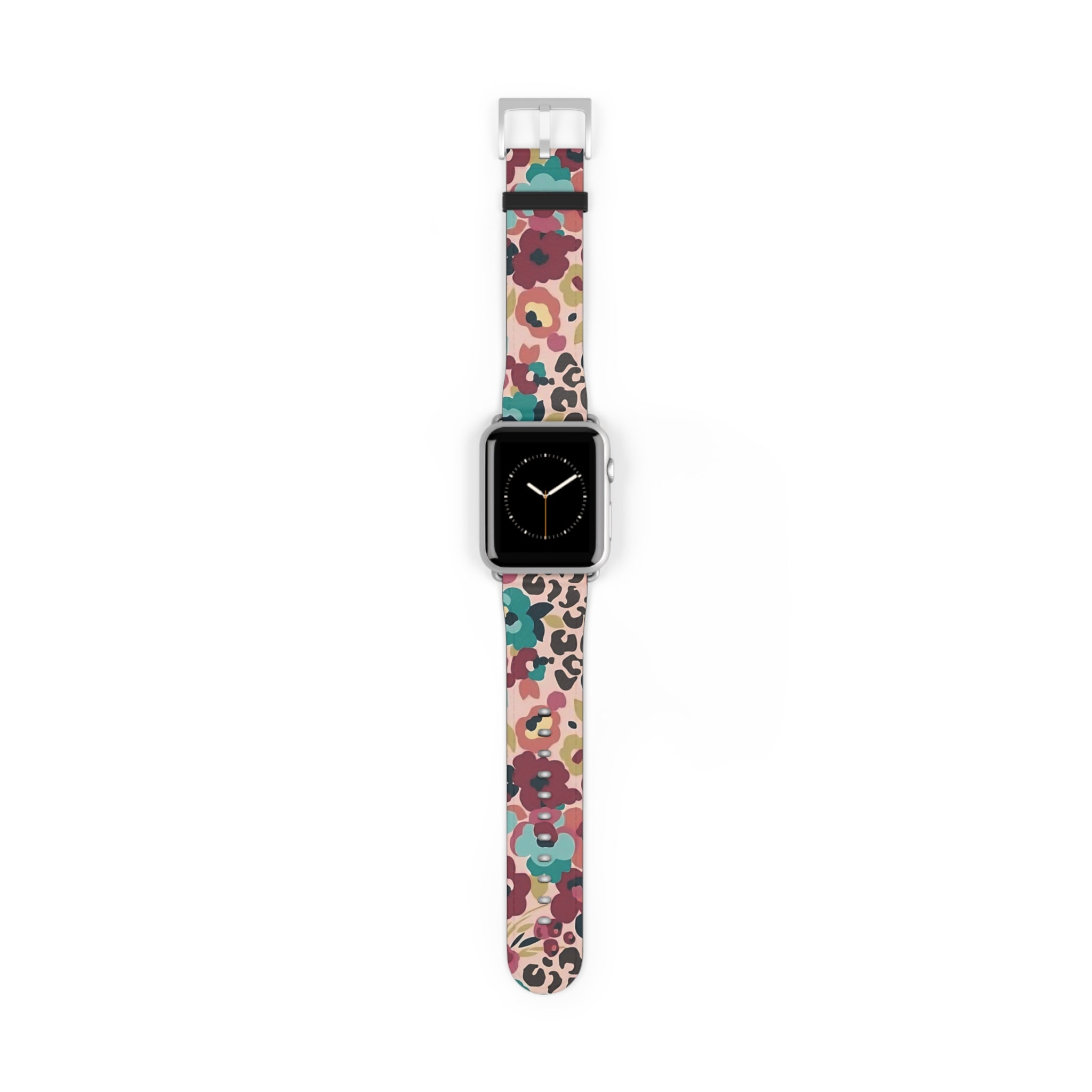 Leopard Floral Apple Watch Band