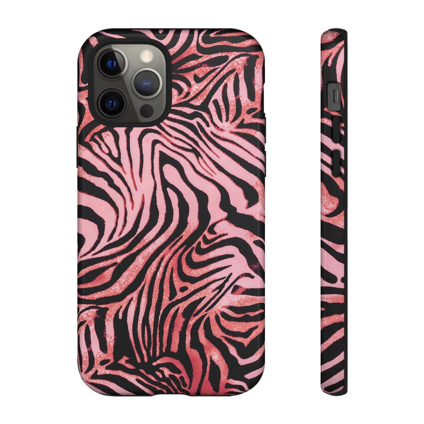 Rosy Zebra | Pink Animal Print Case