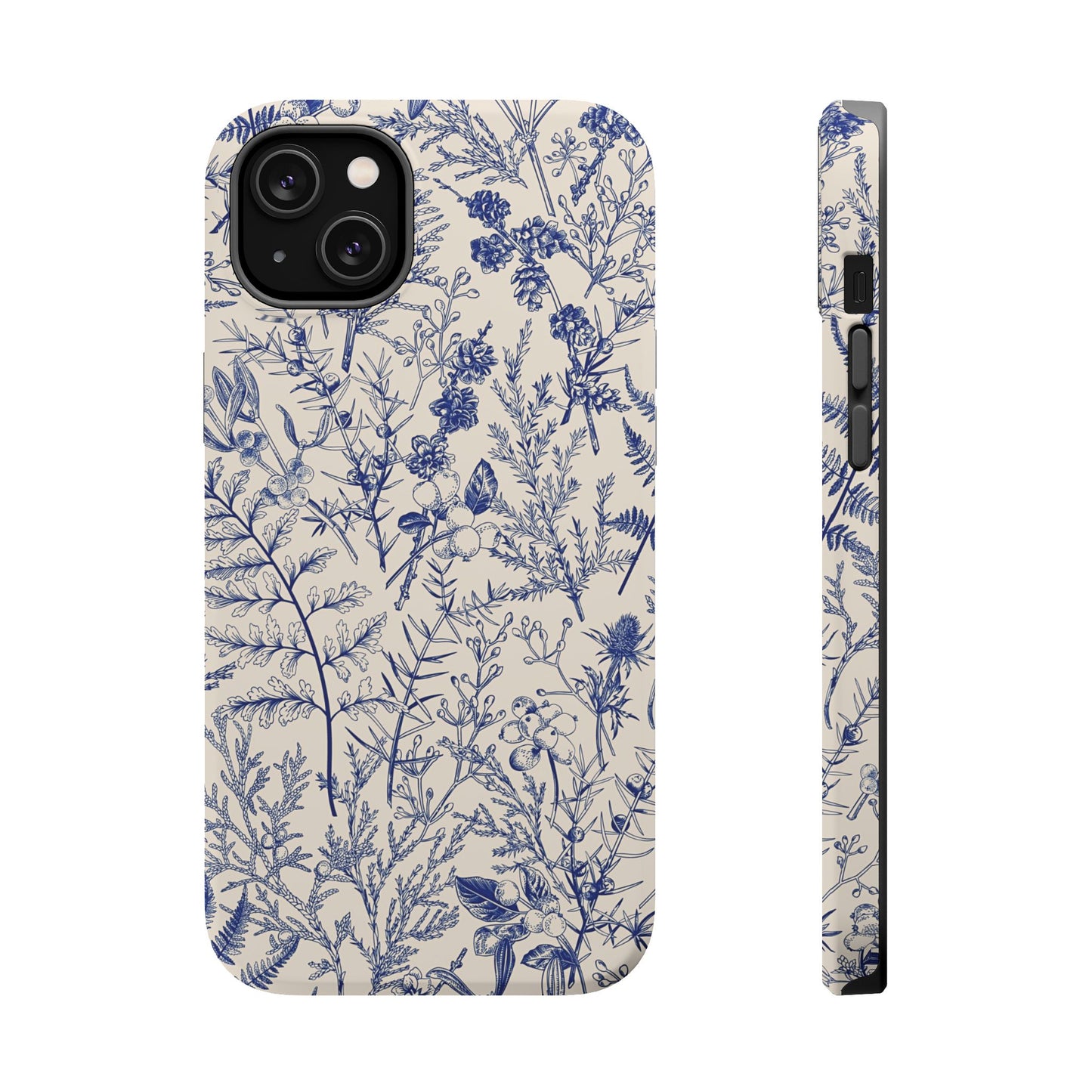 Botanical | Blue Floral MagSafe Case