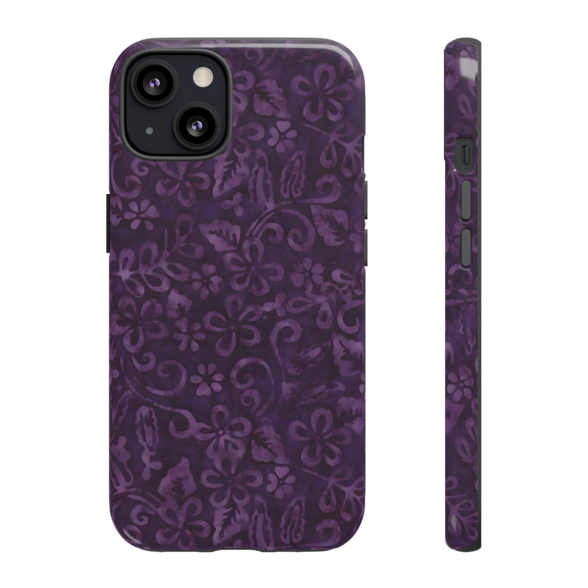 Violet Bloom iPhone Case