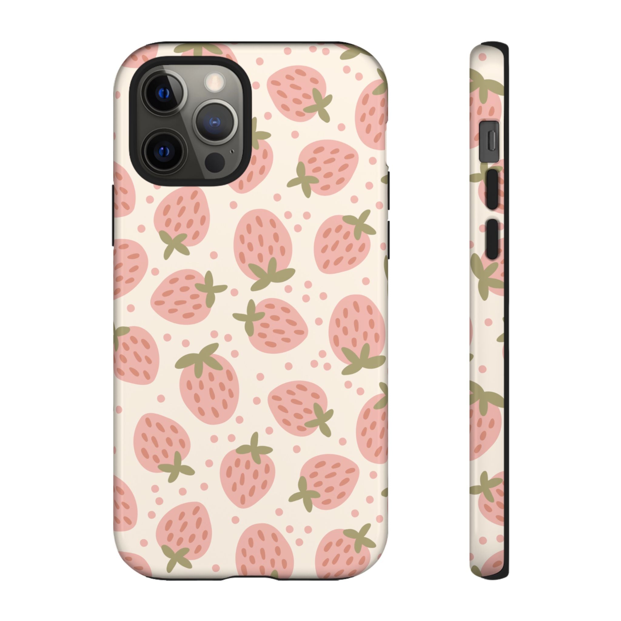 Strawberry Cream iPhone Case