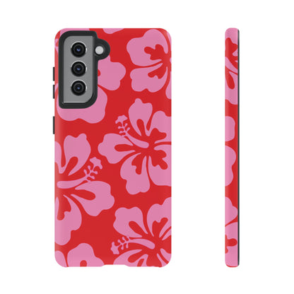 Aloha | Red Tropical Floral Case