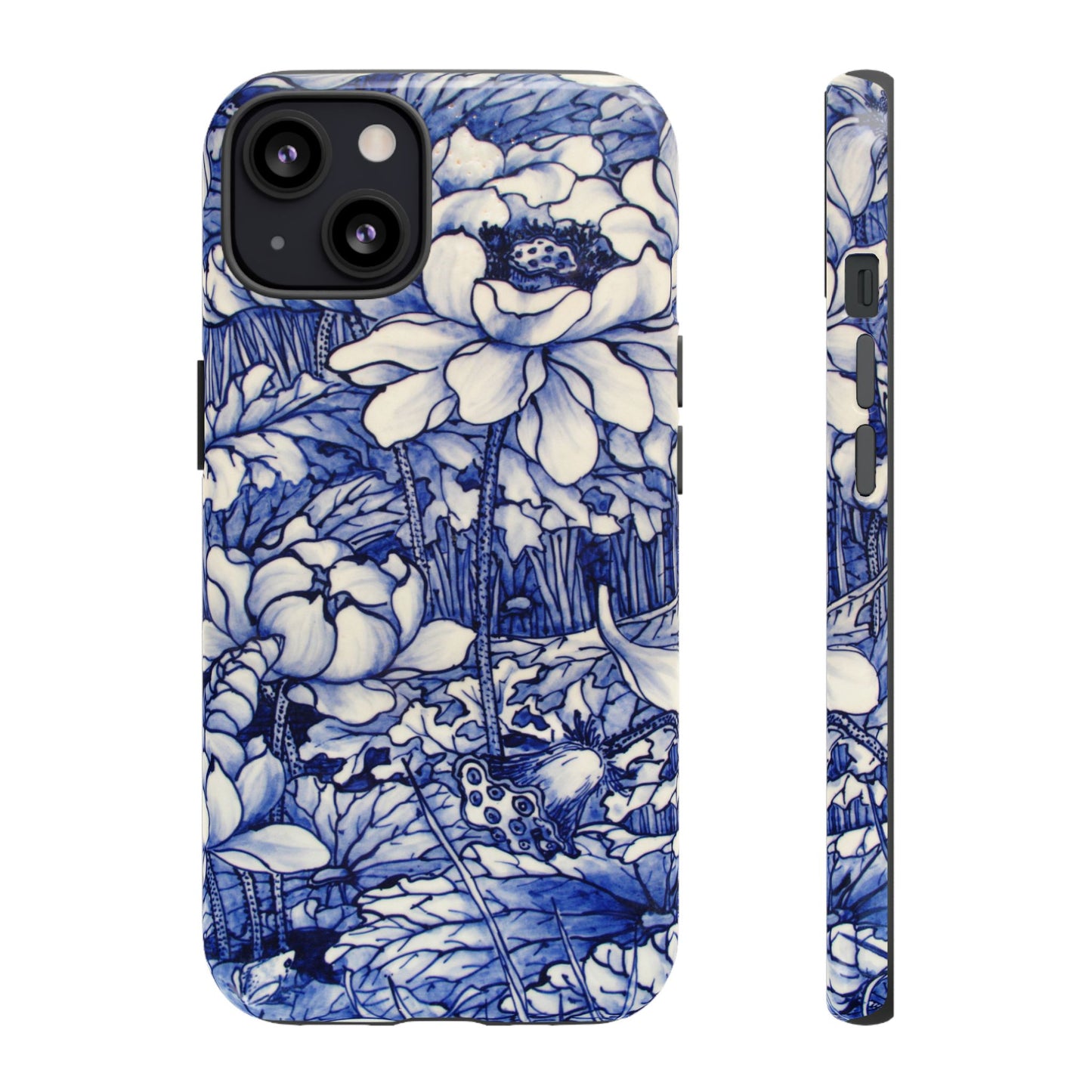 Delft Blue | Dutch Pottery Floral Print Case