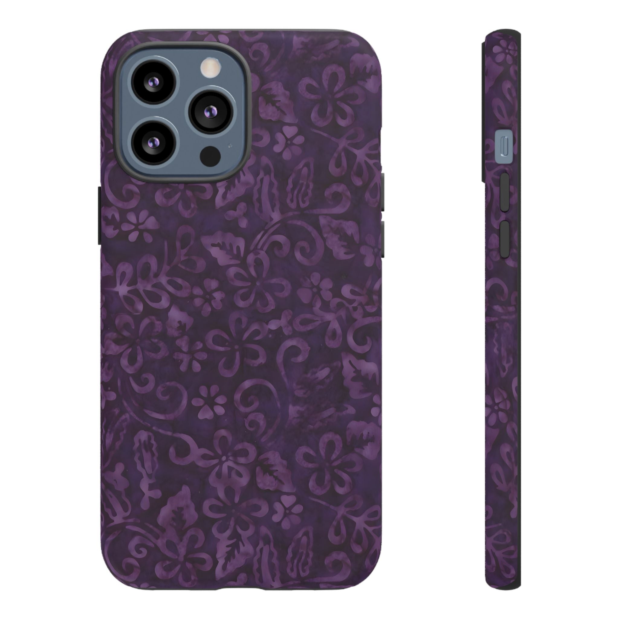 Violet Bloom iPhone Case