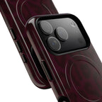 Black Cherry | Burgundy Leopard MagSafe Case