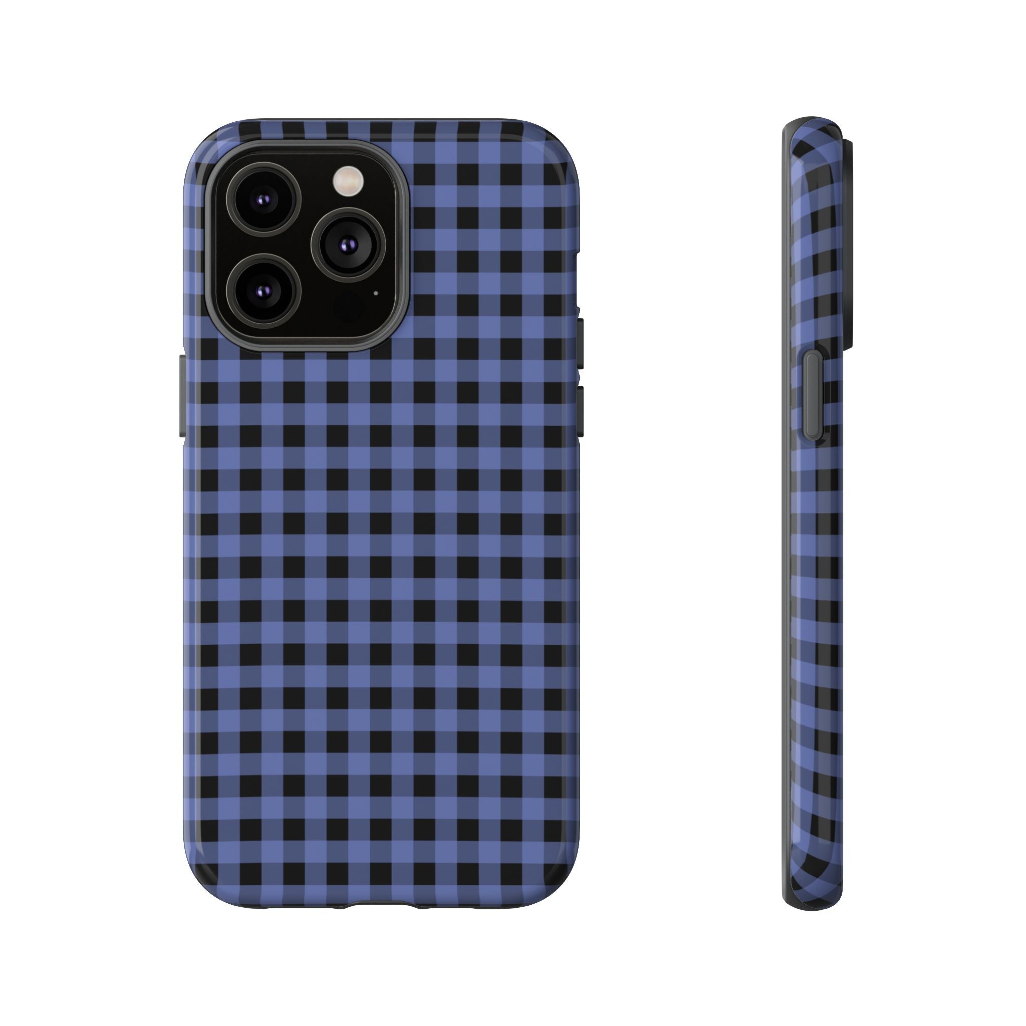 Blueberry Jam | Gingham iPhone Case