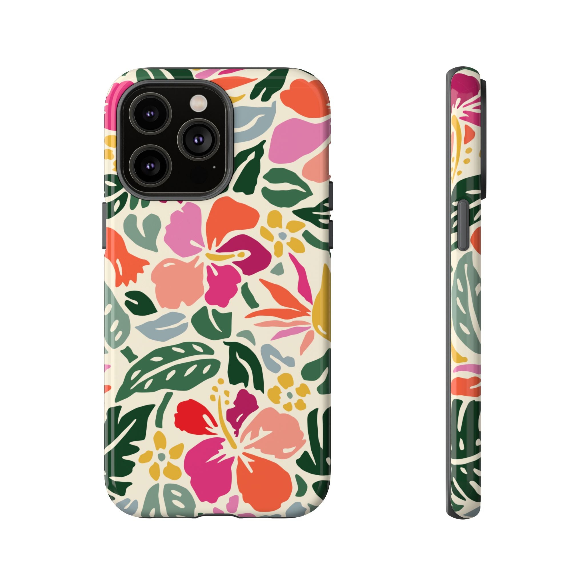Hibiscus Garden iPhone Case